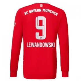 FC Bayern München Lewandowski 9 Domaći Nogometni Dresovi 2022-23 L/S